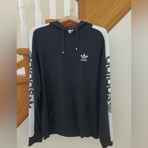black adidas hoodie